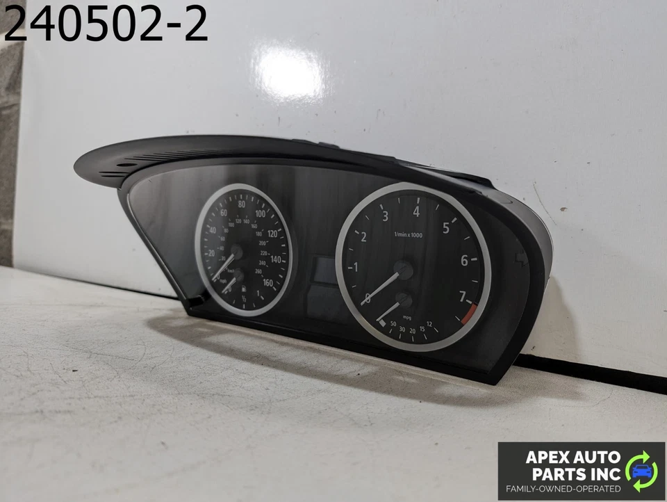 Cuadro de instrumentos medidor velocímetro BMW 530xi 2006 OEM 62119135251 Foto 3 de 4