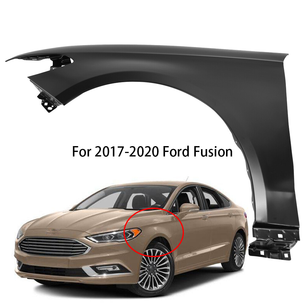 Front Driver LH Side Fender For 2017-2020 Ford Fusion Primed Steel
