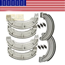 Front & Rear Brake Shoes For Honda ATC250SX & ATC250ES Big Red 1985 1986 1987