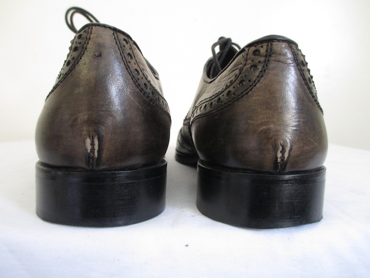 Thompson wing tips shoes Our Thompson Moc toe Boots! In our Lefarc Roble Leather  main image 2