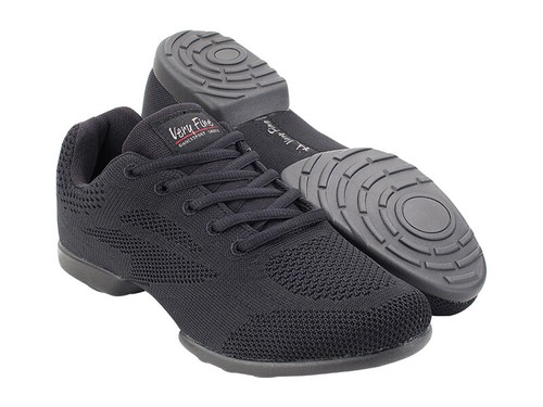 Men's Black Latin Dance Sneakers SalsaZumba Women's Practice Salsa Hip Hop 020 - Picture 12 of 21