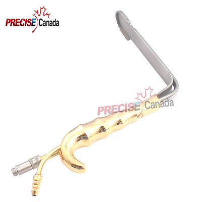 Epstein Abdominoplasty Breast Retractor With Fiber Optic & Suction Tube BST-036