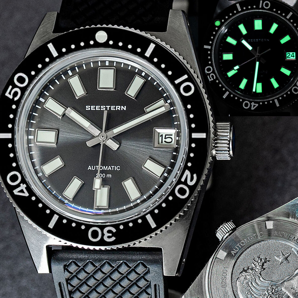 Seestern V3 62MAS 20ATM Genuine Ceramic Bezel 200m DIVER'S Seestern V3 62MAS 20ATM Genuine Ceramic Bezel 200m DIVER'S