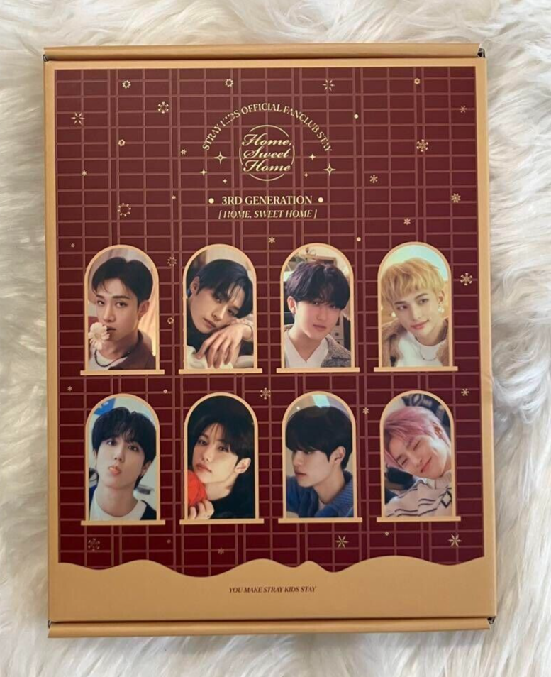 Stray Kids 3rd Kit Membership Welcome Kit Set Fan Club FC Stay