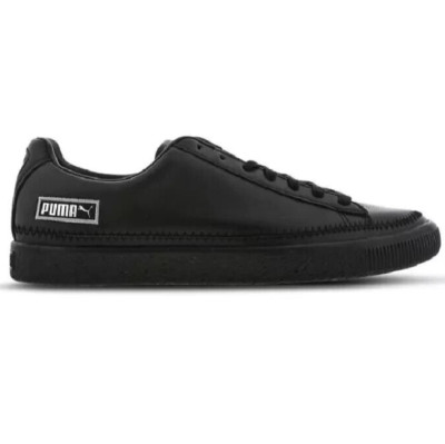Herren Sneaker UK 9,5 PUMA BASKET STITCH Schwarz 368387 06 EUR 44 US 10,5