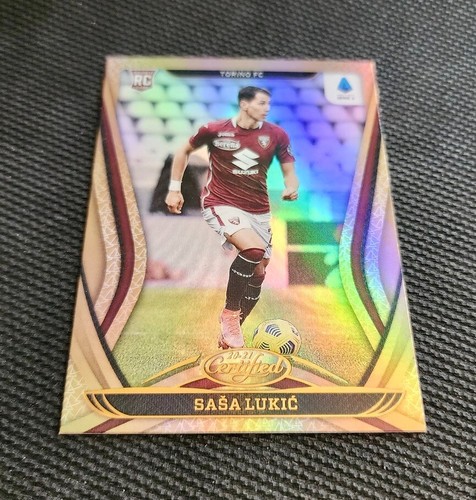 Sasa Lukic/M Torino RC | 2020/21 Panini zertifizierte Rookie-Karte #25 - Bild 7 von 7