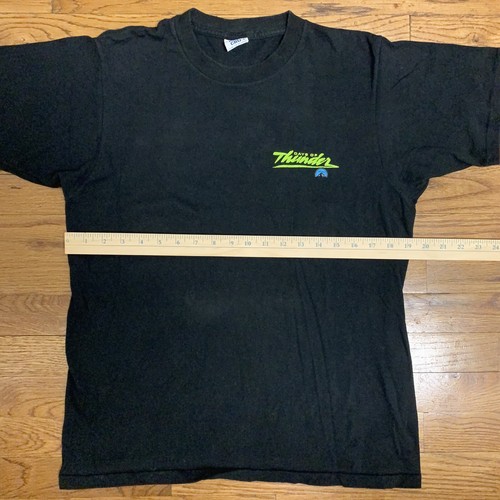 Vtg Days Of Thunder T-Shirt Paramount Movie Promo Tom Cruise 2-Sided USA Tee L - Picture 12 of 17