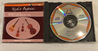 Niccolò Paganini - Quartets N. 2 - 8 - 15 For Violin, Viola, Guitar And Cello