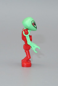 LEGO LOM Martian Alien Arcturus red minifigure Space Life on Mars 7317