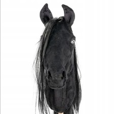 REALISTISCHES HOBBYPFERD - SCHWARZES A4-PFERD AM STOCK