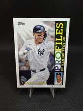 2026 Topps Series 1 Profiles Aaron Judge Yankees By Ken Griffey Jr TP-18