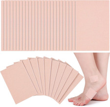 45 Sheets Moleskin for Feet, Moleskin for Blisters, Adhesive Mole Skin Patch for