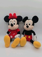 Kohl  s Cares Disney Mickey And Minnie Mouse 90 Years Plush Toys 14"