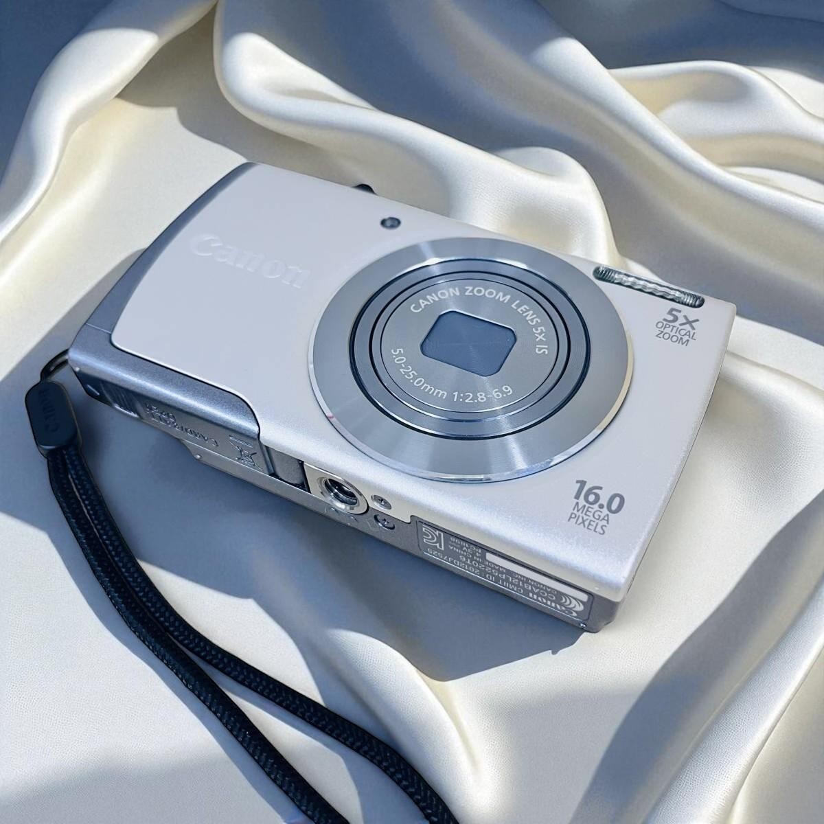 Mint] Canon PowerShot A3500 IS silver 16.0MP Digital Camera w