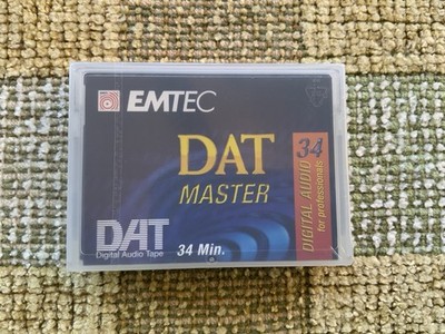 EMTEC Multimedia DAT Master Digital Audio Tape For Professionals 34 Min. Sealed