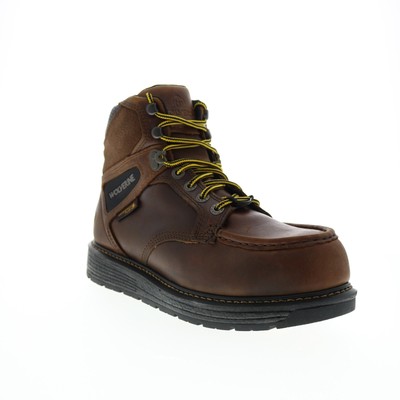 Wolverine Hellcat Wedge Moc Toe Ultraspring CarbonMax 6'' Mens Brown Work Boots 7