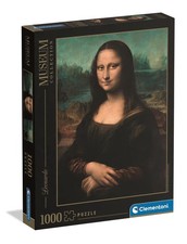 Clementoni Puzzle Museum Mona Lisa 1000 Stücke - Puzzle für Erwachsene 14-99 Jah