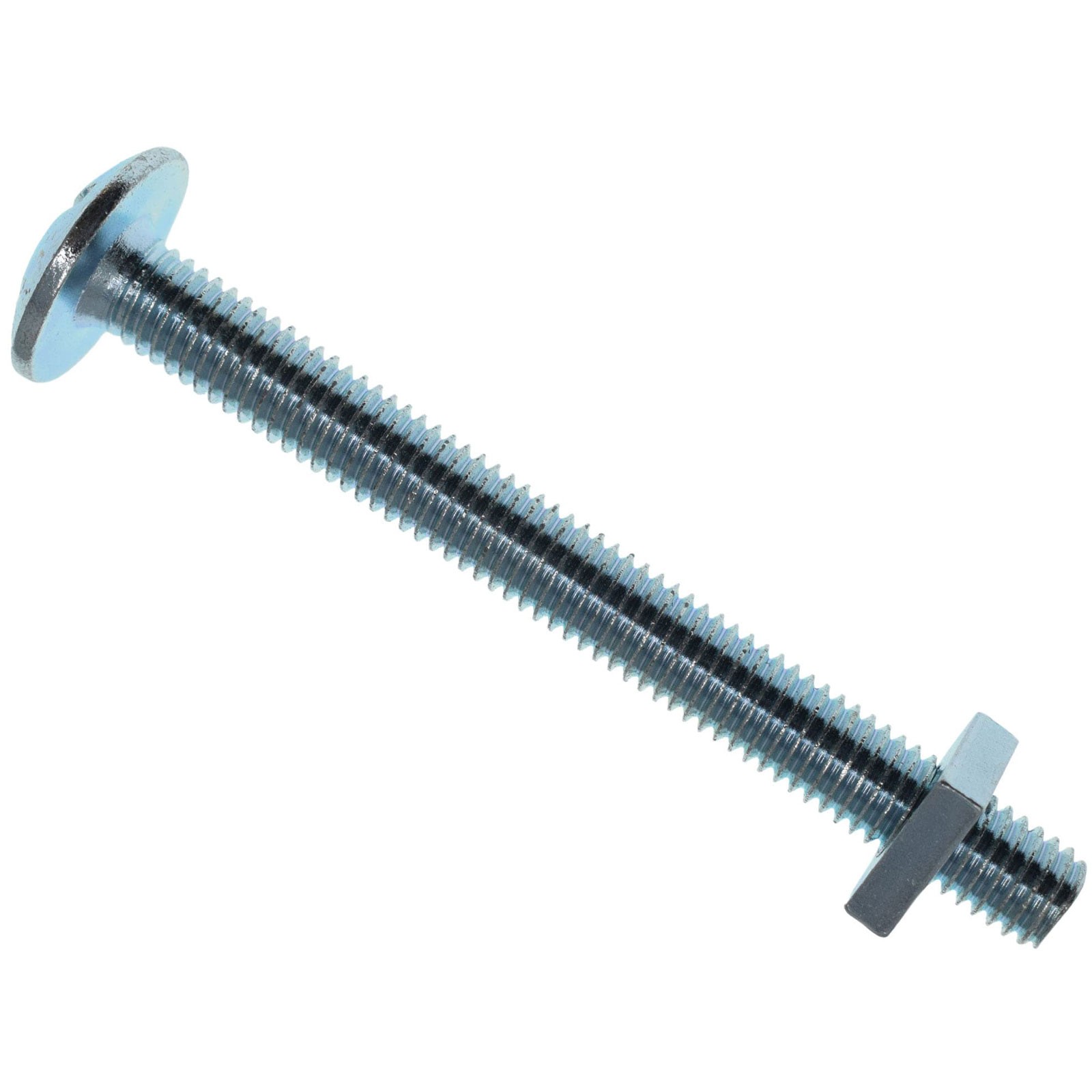 METALMATE Roofing Bolt & Nut ZP M8 x 100mm (Box 25)