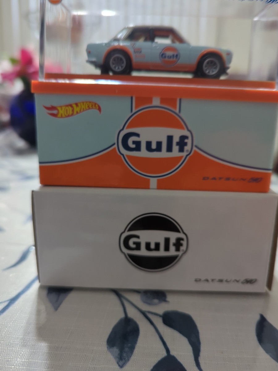 ホットウィール RLC ダットサン 510 ガルフ　gulf datsun Hot Wheels 2022 RLC Exclusive '71 Datsun 510 GULF Racing
