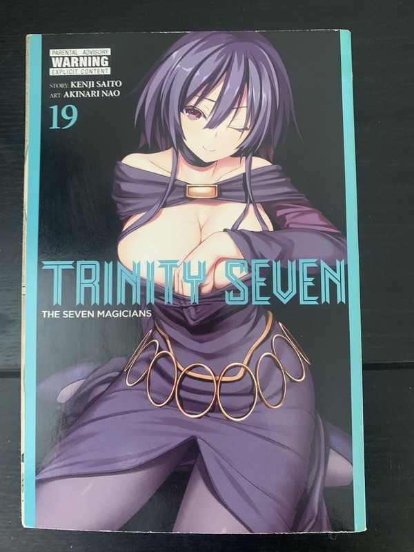 TRINITY SEVEN VOL, 19, 20 AND 21 MANGA ENGLISH  LOT YEN PRESS KENJI SAITO,