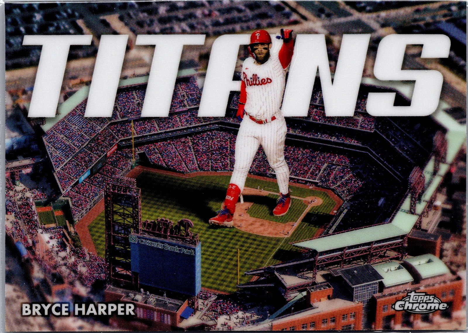 2023 Topps Chrome #CT-2 Bryce Harper Titans
