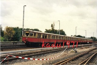 S25) Orig. Foto S Bahn Berlin Zehlendorf 1988 BR 275 737/738 (BR 275 626/625)