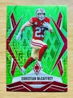 2025 Panini Phoenix Football Lime Green Mojo Christian McCaffrey #34