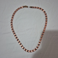 Copper Magnetic Therapy Necklace Chain, Copper Tone for Neck