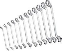 BrüDer Mannesmann RingschlüSselsatz, 6-32 Mm, Chrom-Vanadium, 12-Teilig | M
