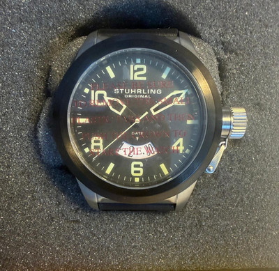 Stuhrling Original  Krysterna Crystal Watch 50M Water Resistant Stainless Steel