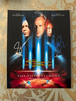 THE FIFTH ELEMENT    Signed 8×10 Movie Photo
