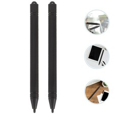 2 Pcs Graphic Tablets Pen Digital Stylus Universal LCD Tablets Pen Black