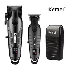 Kemei Hair Clipper Kit for Men, Electric Shaver, Hair Trimmer, Professional