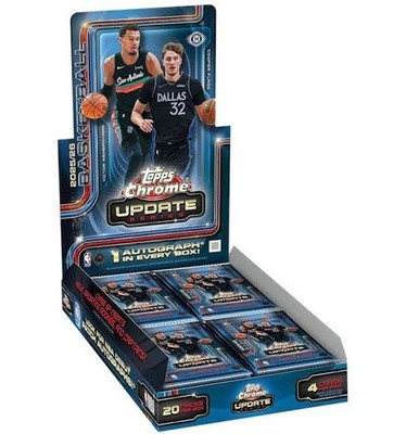 2025-26 Topps Chrome Update Basketball - Hobby Box - NEU OVP - Vorbestellung