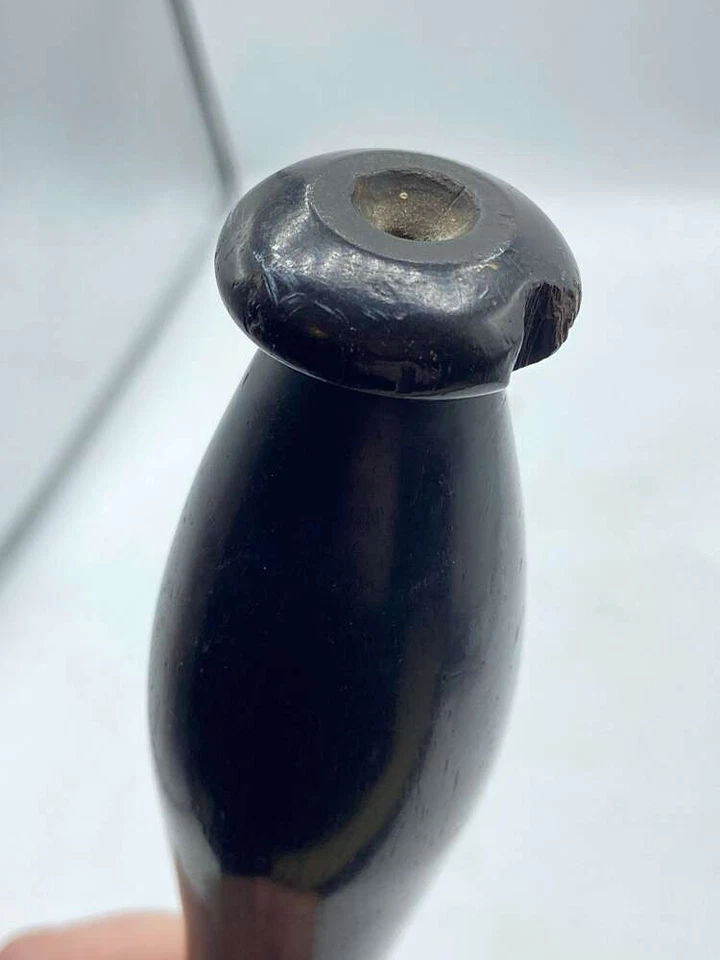 Antigua cifra victoriana británica de 1840 Tipstaff de policía de la reina Victoria Foto 4 de 4