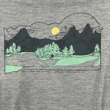 Patagonia Capilene Base Layer Mens XL Graphic Leave Better Camp Hiking