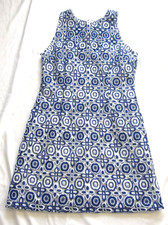 BB Dakota Dress Women Crochet Whimsgoth Floral Boho Cottage Mini Sz 6 (WK38)