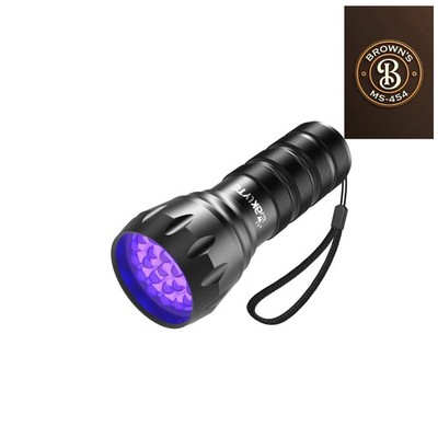 Black Light UV Light, 21 LED 395nm UV Flashlight, Powerful Mini Blacklight Fl...
