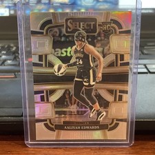 2024 Panini Select WNBA Silver Prizm Rookie #36 AALIYAH EDWARDS Mystics RC