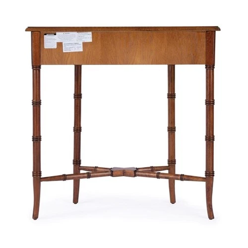 Butler Specialty Company Skilling Wood Demilune Console Table - Olive Ash - Picture 6 of 8