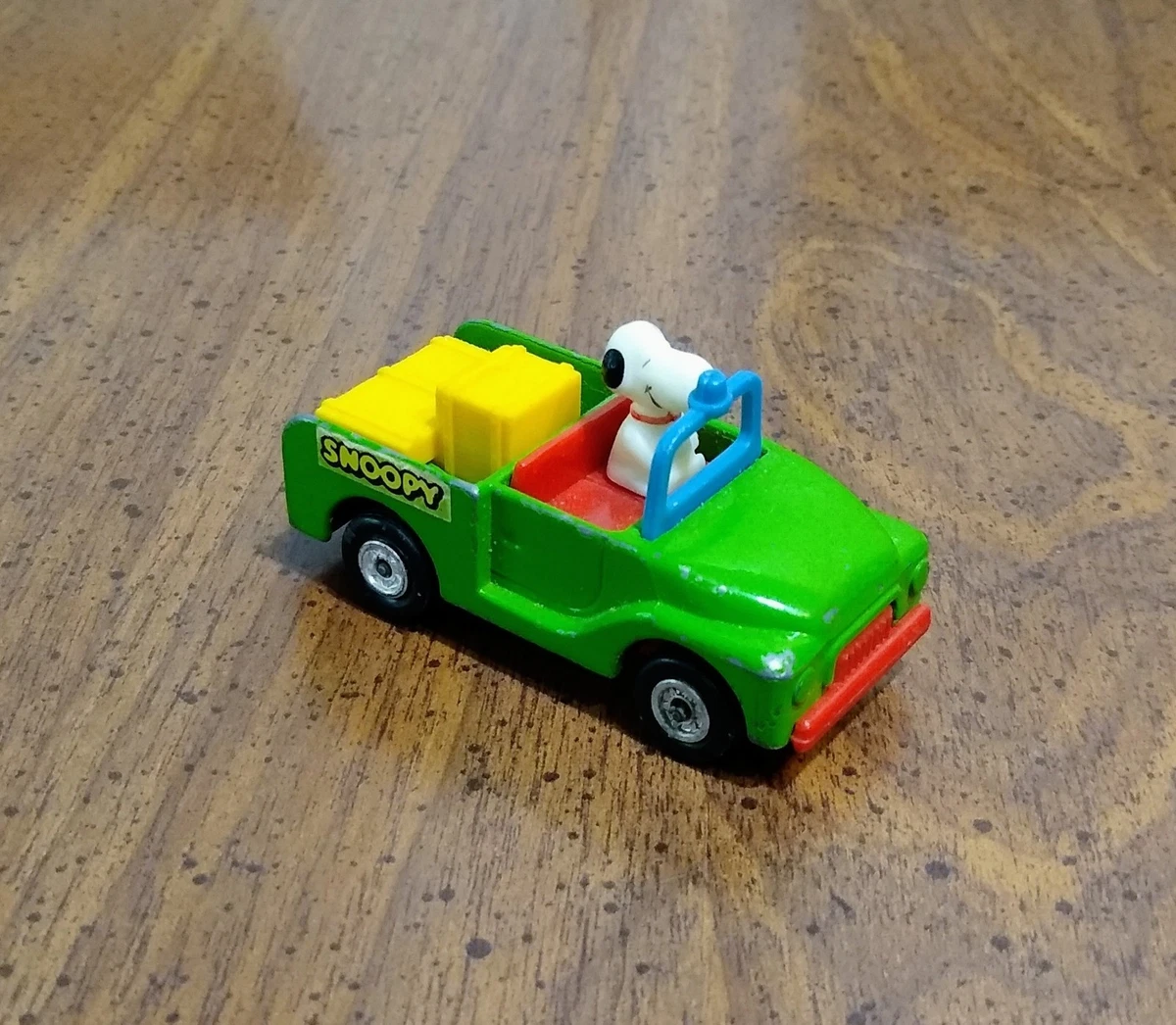 Snoopy Diecast Car In Vintage Manufacture Diecast Cars, Trucks