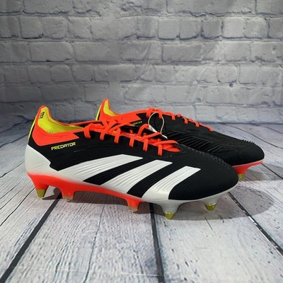 Adidas Predator Elite SG Soccer Cleats Solar Red Black IG7784 Mens
