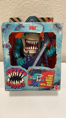 Vintage 1995 Sealed box RARE Mattel Street Sharks ROX Collector Good Condition