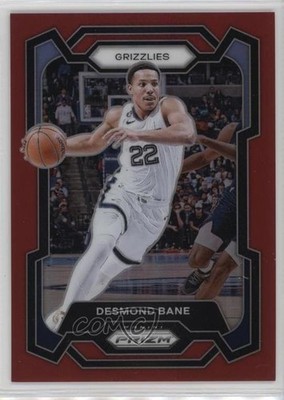 2023-24 Panini Prizm Red Prizm 80/299 Desmond Bane #105 16zo