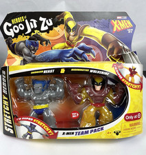 New Heroes of Goo Jit ZU Stretchy Heroes X-Men '97 Team Pack - Beast  Wolverine