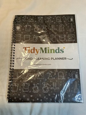 ADHD Cleaning Planner by Tidy Minds designed to help manage household chores
