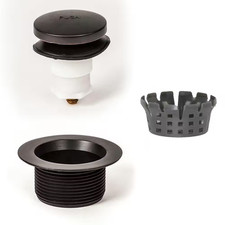 Toe Touch Bath Tub Drain in Oil Rubbed Bronze