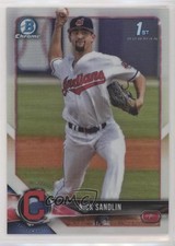 2018 Bowman Draft Chrome Refractor Nick Sandlin #BDC-34 ut4