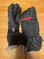Kids Ski Gloves Waterproof Thinsulate 3M - Arctic Warmth - Size Large Blk / Red