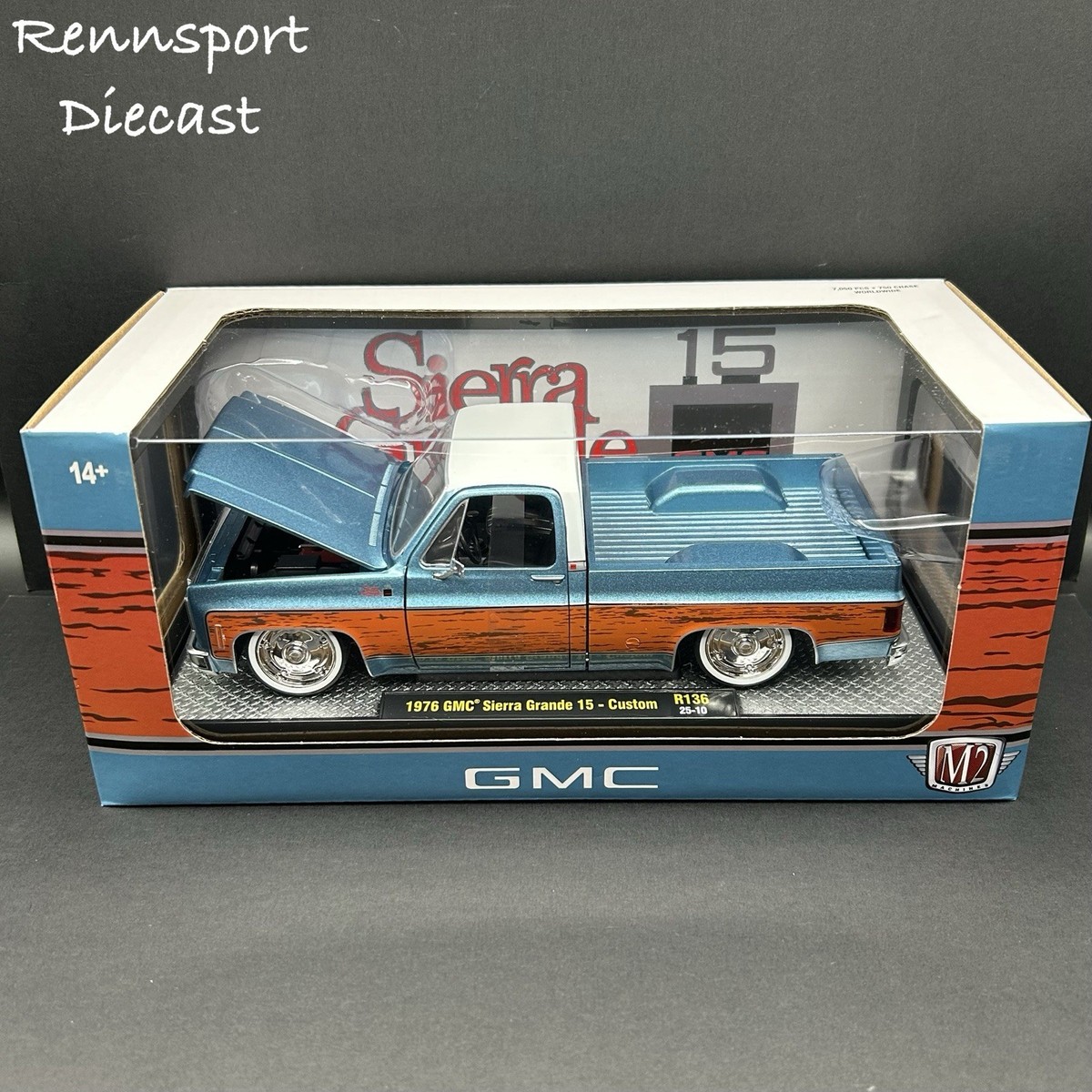 M2 MACHINES 1:24 1976 GMC SIERRA GRANDE 15 CUSTOM SQUAREBODY | eBay